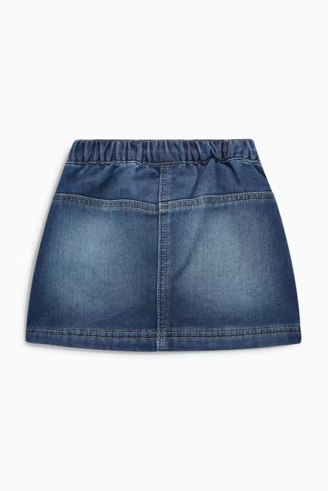 Summer girls half length denim skirt - Image 4